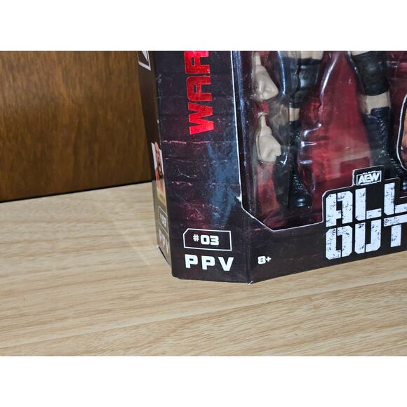 AEW All Elite Wrestling All Out Wardlow Action Figure - Picture 4 of 6